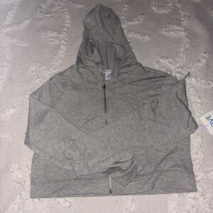 Gray Women's Hoodie Jacket